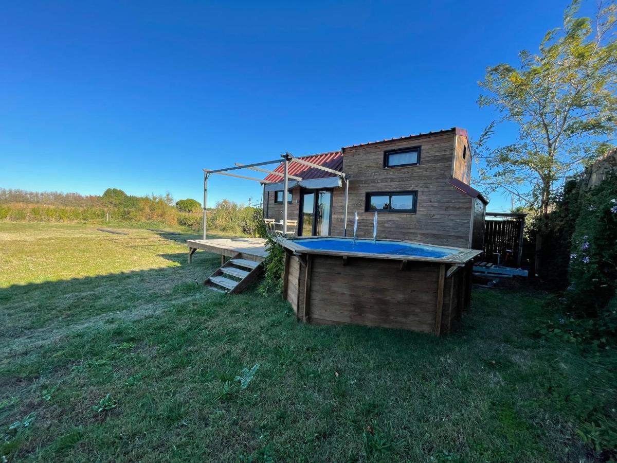 Myinsolite - Tiny-House, Jacuzzi, Brasero, Piscine Aigues-Mortes Bagian luar foto