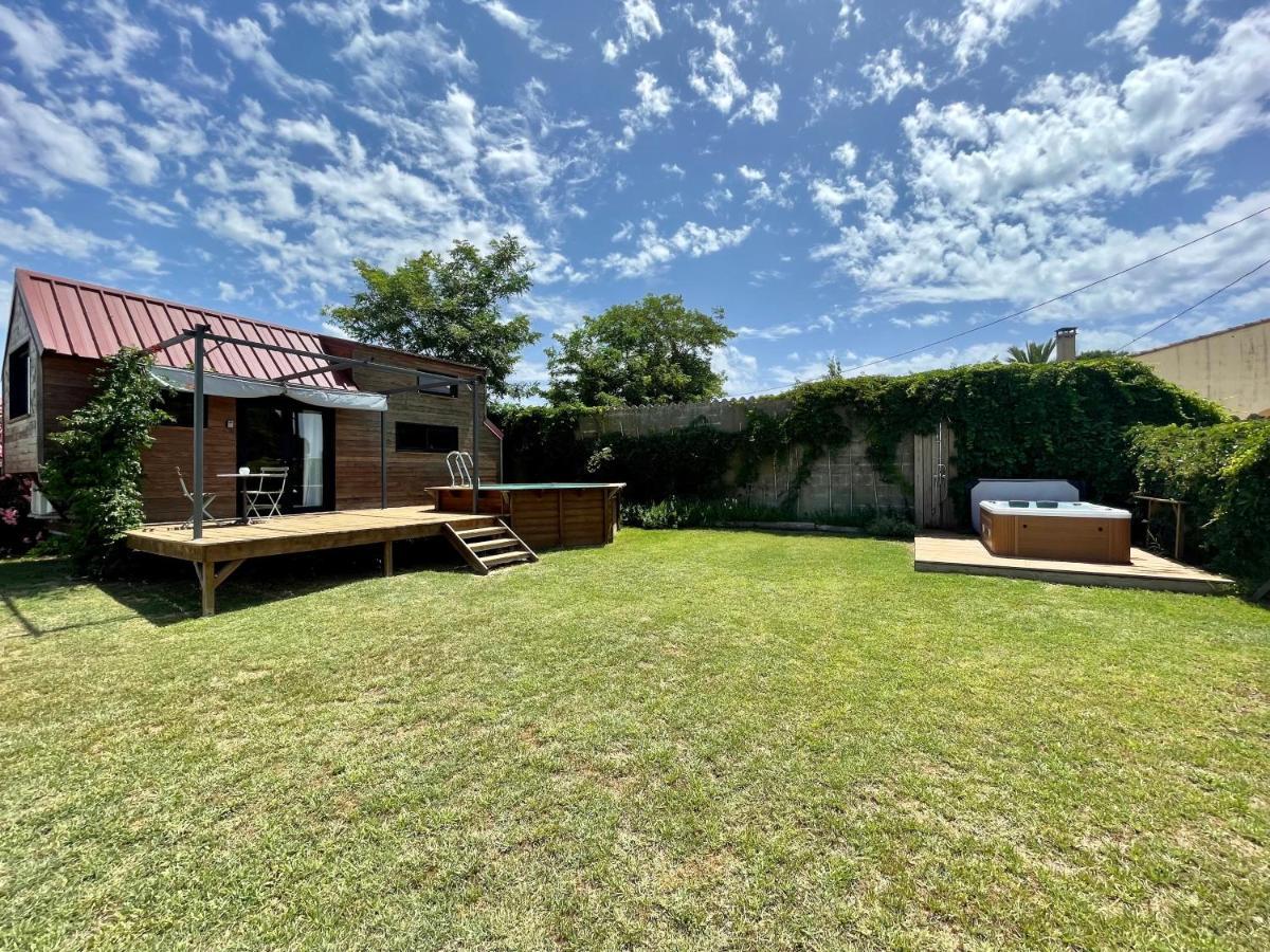 Myinsolite - Tiny-House, Jacuzzi, Brasero, Piscine Aigues-Mortes Bagian luar foto